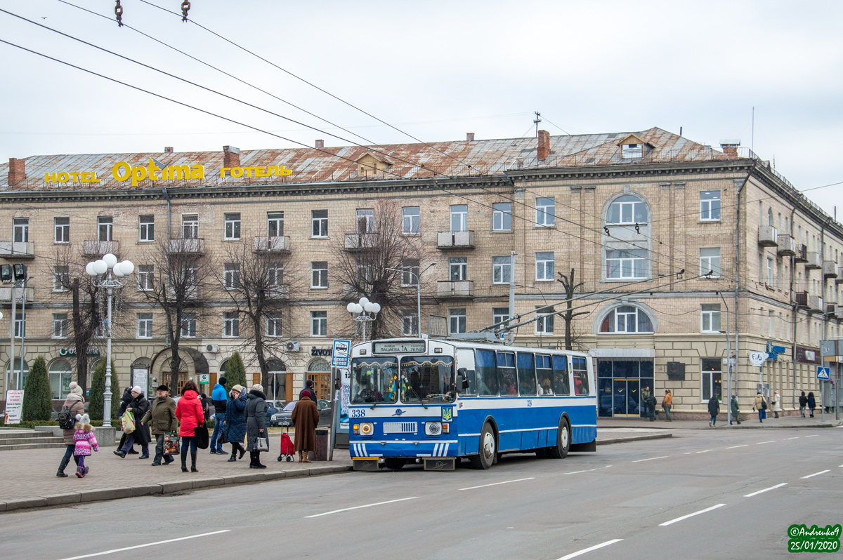 Черкассы, ЗиУ-682В-012 [В0А] № 338