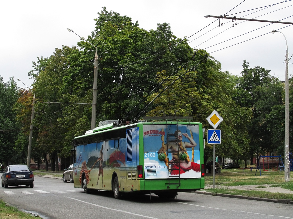 Харьков, ЛАЗ E183A1 № 2102