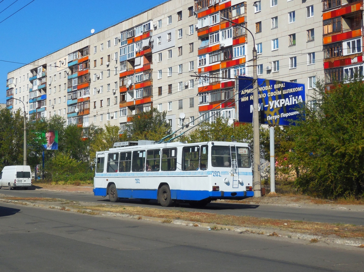 Северскодонецк, ЮМЗ Т1Р (Т2П) № 202
