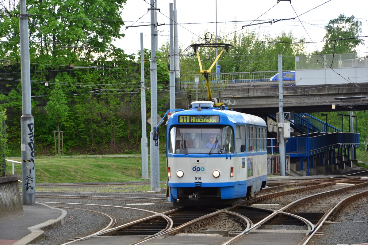 Острава, Tatra T3R.P № 919
