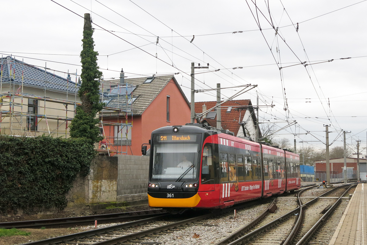 Карлсруэ, Vossloh NET 2012 № 361