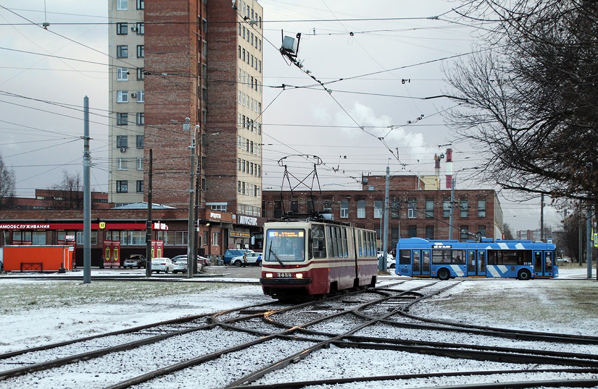 Санкт-Петербург, ЛВС-86К-М № 3459