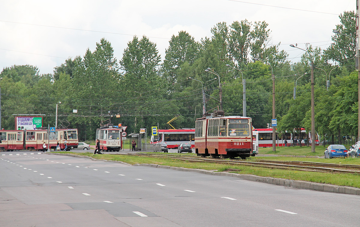 Санкт-Петербург — Трамвайные линии и инфраструктура