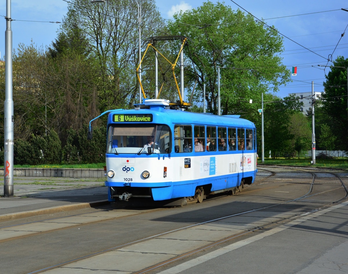 Острава, Tatra T3G № 1028
