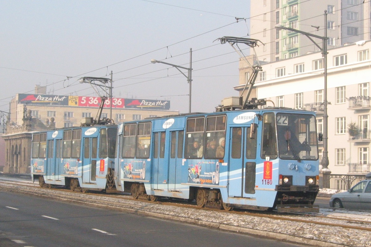 Варшава, Konstal 105Na № 1180