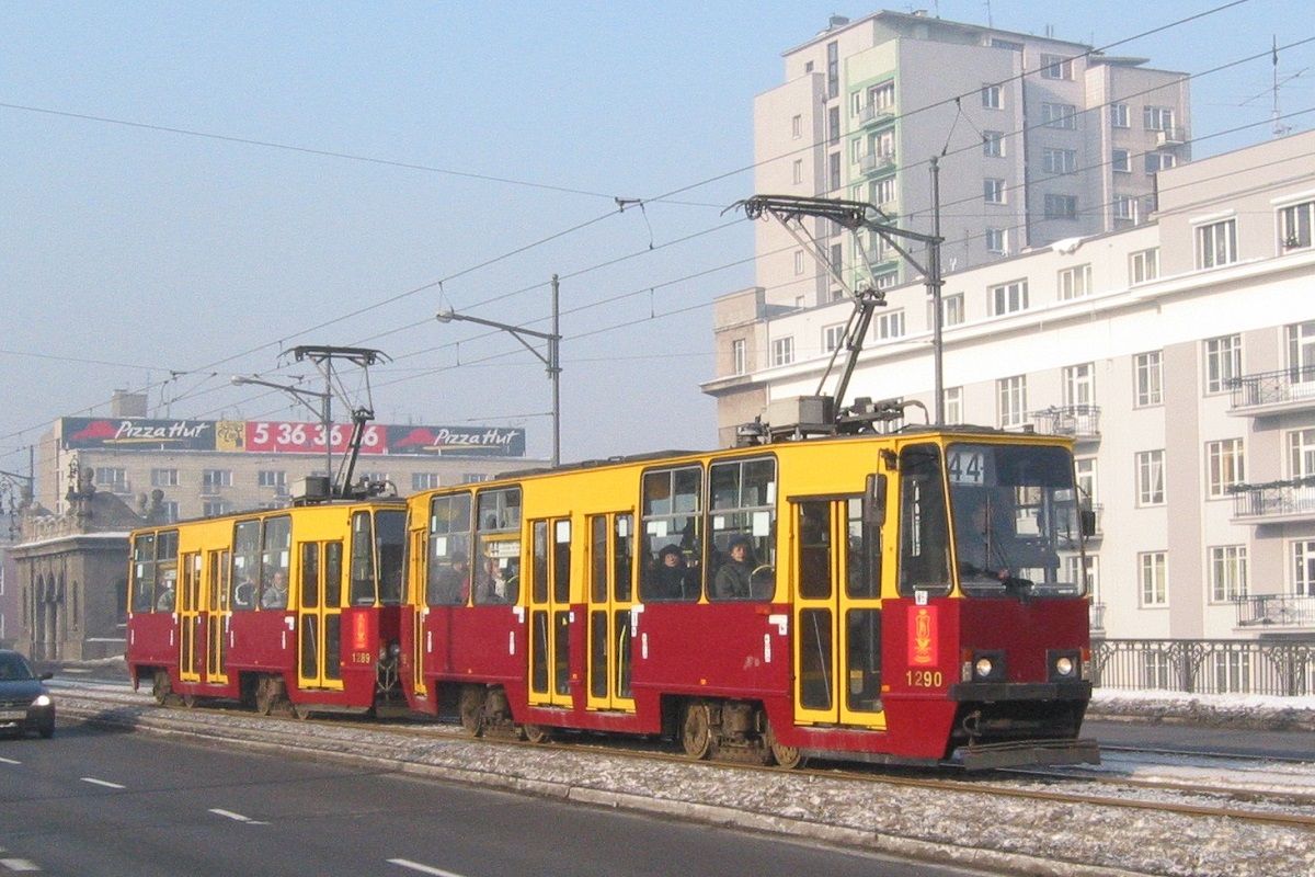 Варшава, Konstal 105Na № 1290