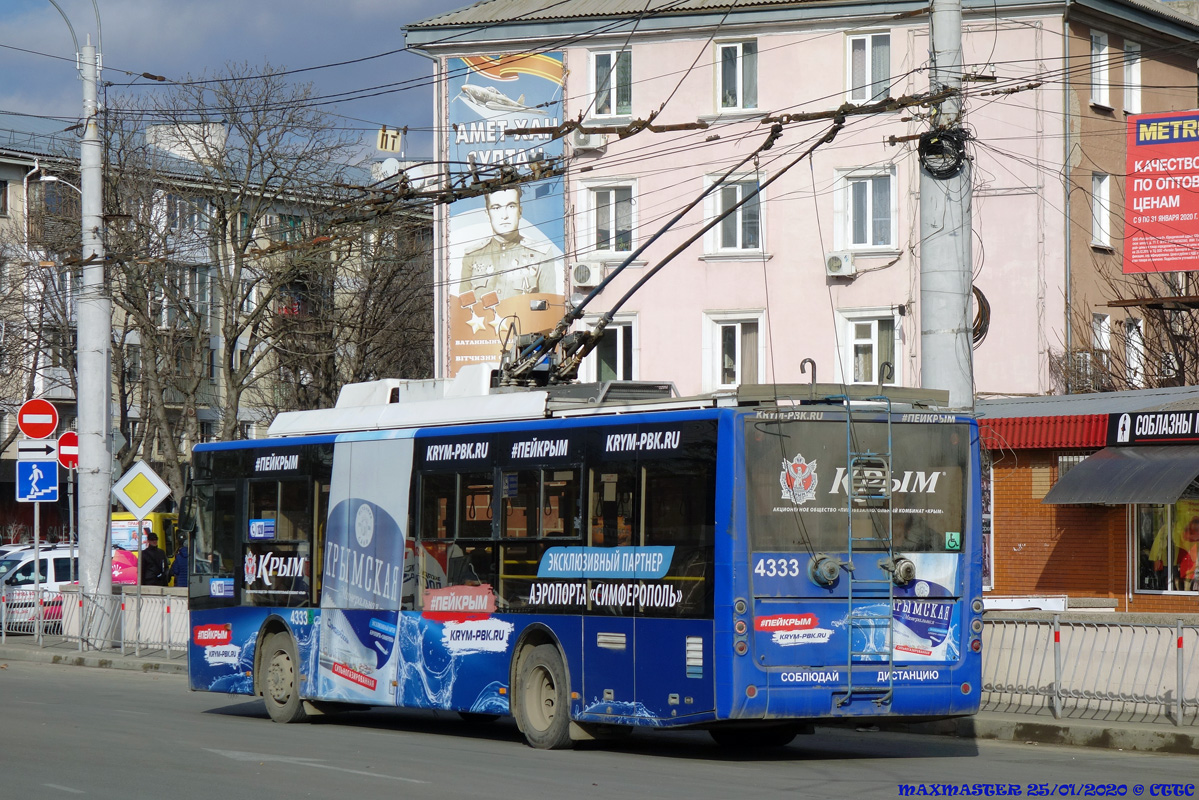 Крымский троллейбус, Богдан Т70110 № 4333