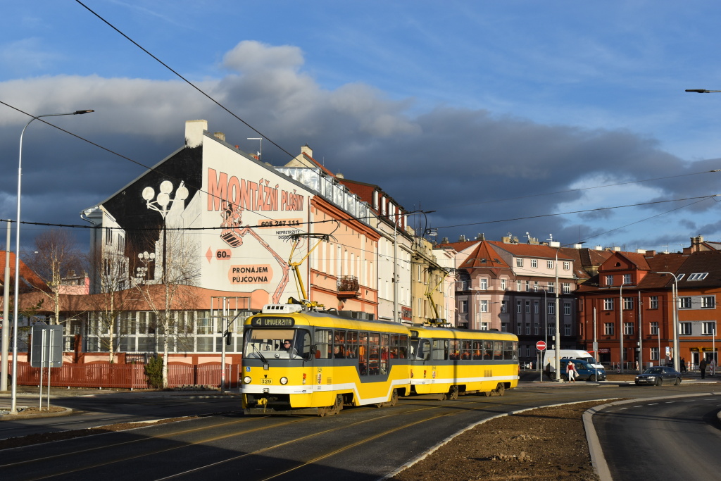 Plzeň, Tatra T3R.PLF Nr. 329; Plzeň, Tatra T3R.P Nr. 262