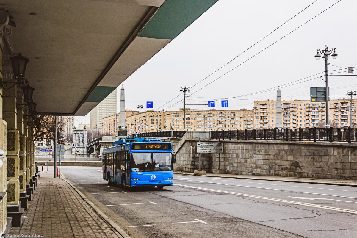 Москва, СВАРЗ-МАЗ-6235.00 № 3835 Москва, СВАРЗ-МАЗ-6235.00 № 3835