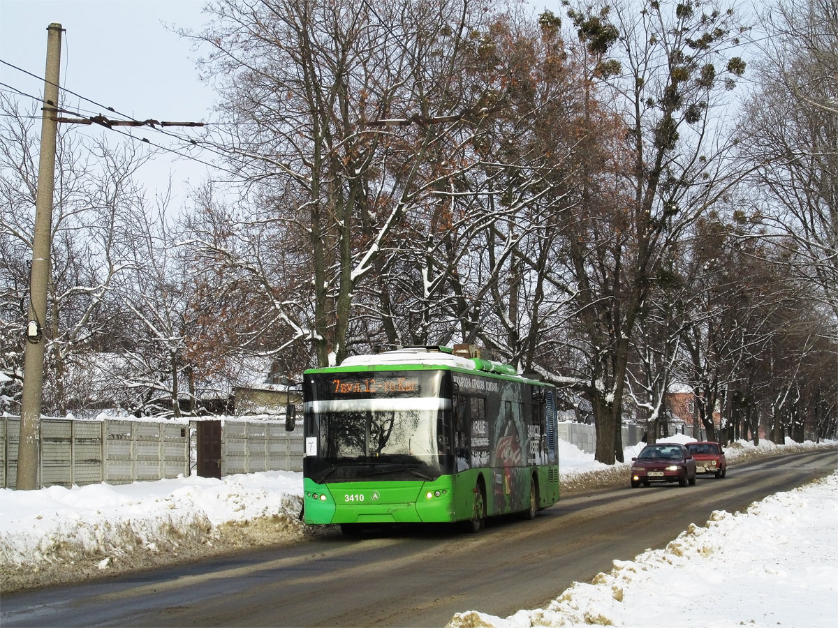 Харків, ЛАЗ E183A1 № 3410