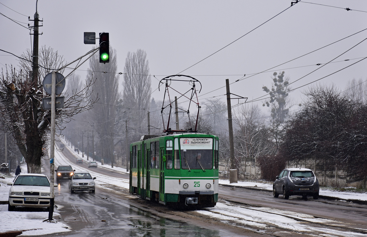 Житомир, Tatra KT4SU № 25