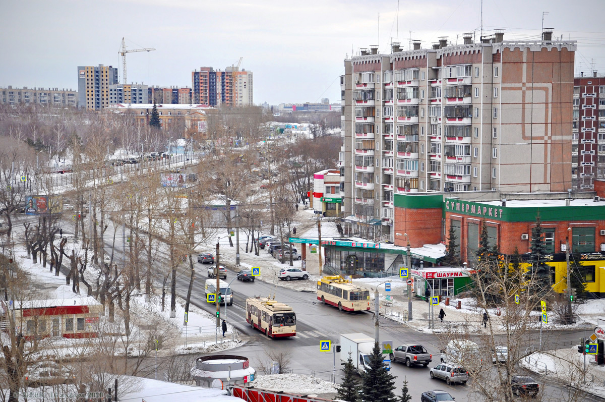 Челябинск — Троллейбусные линии и инфраструктура