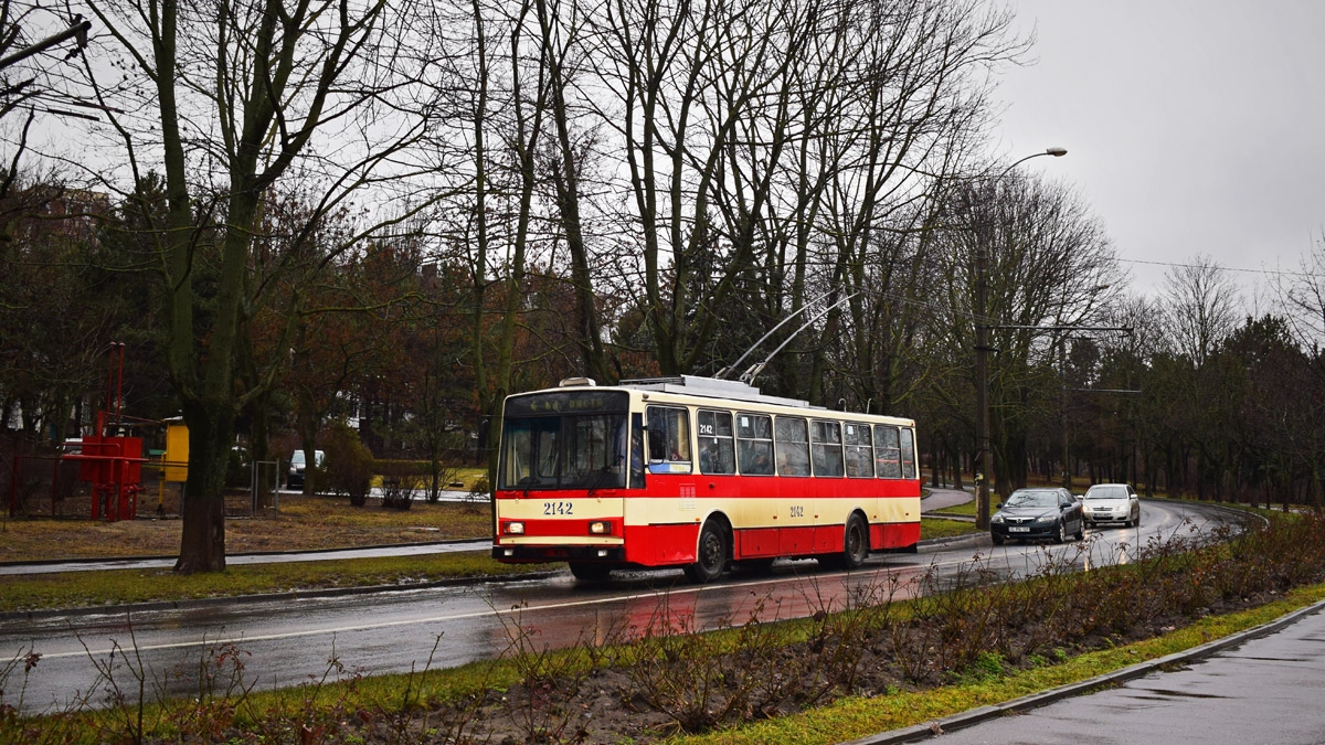 Кишинёв, Škoda 14TrDT/6M № 2142