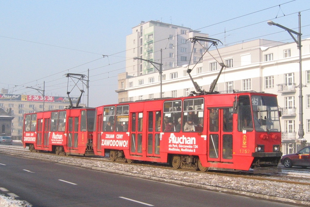 Варшава, Konstal 105Na № 1252