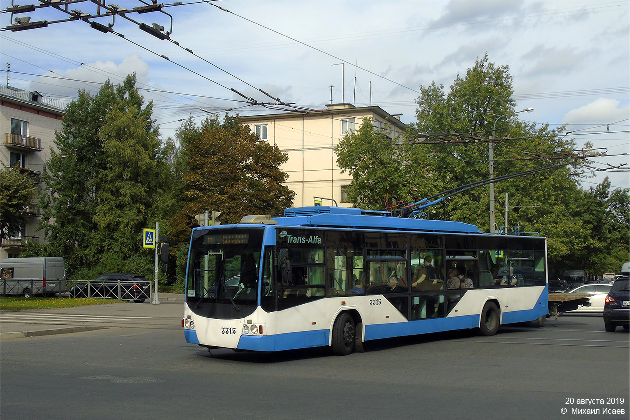Санкт-Петербург, ВМЗ-5298.01 «Авангард» № 3315
