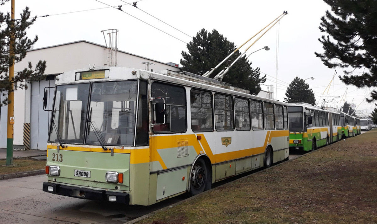 Жилина, Škoda 14Tr14/7 № 213