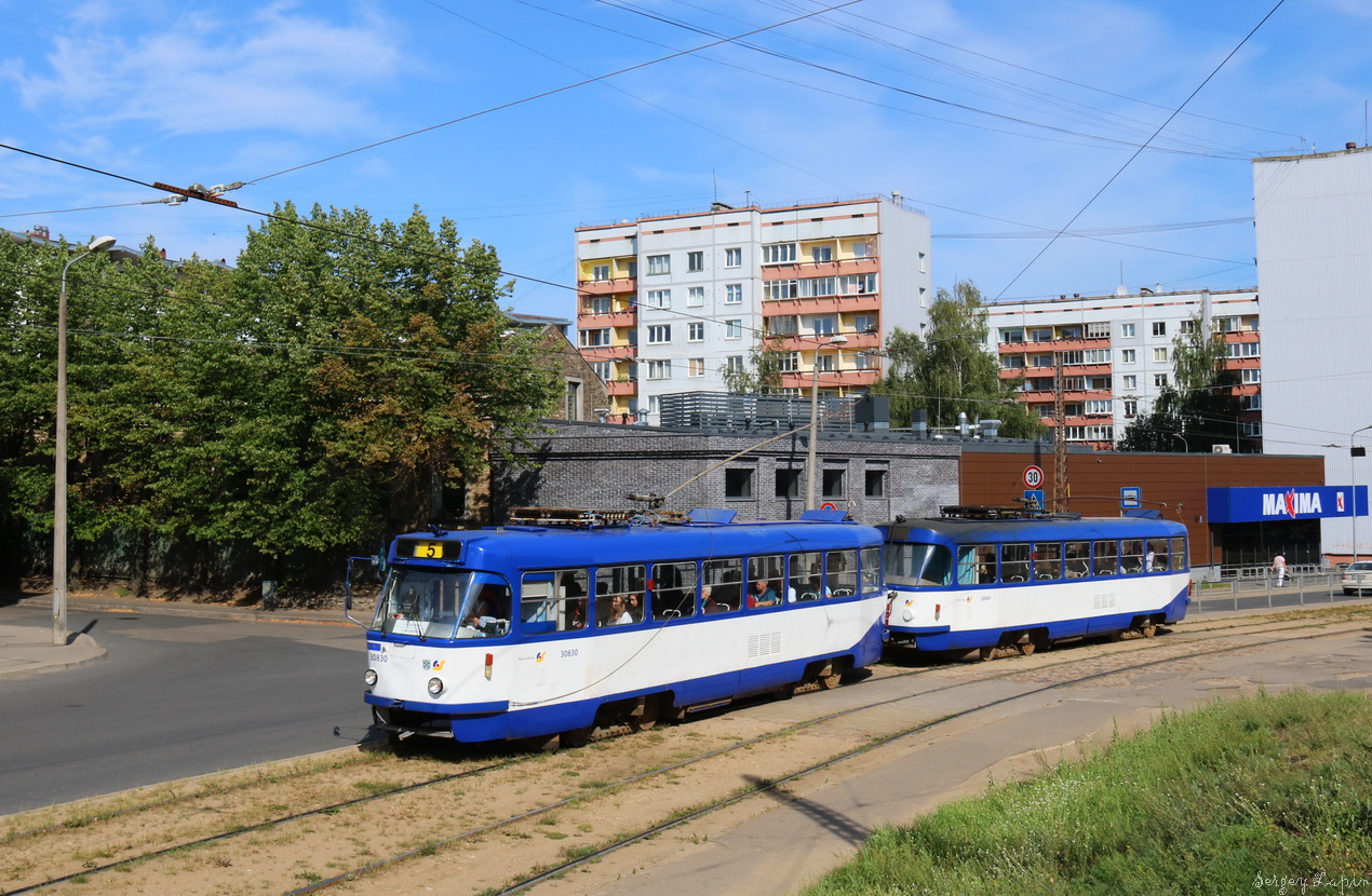 Рига, Tatra T3A № 30830