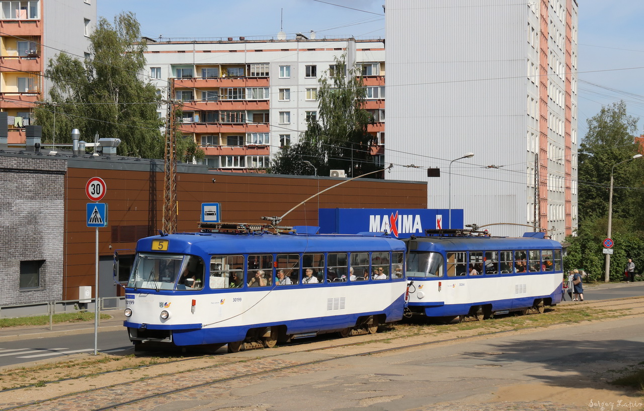 Riia, Tatra T3A № 30199 Riia, Tatra T3A № 30199