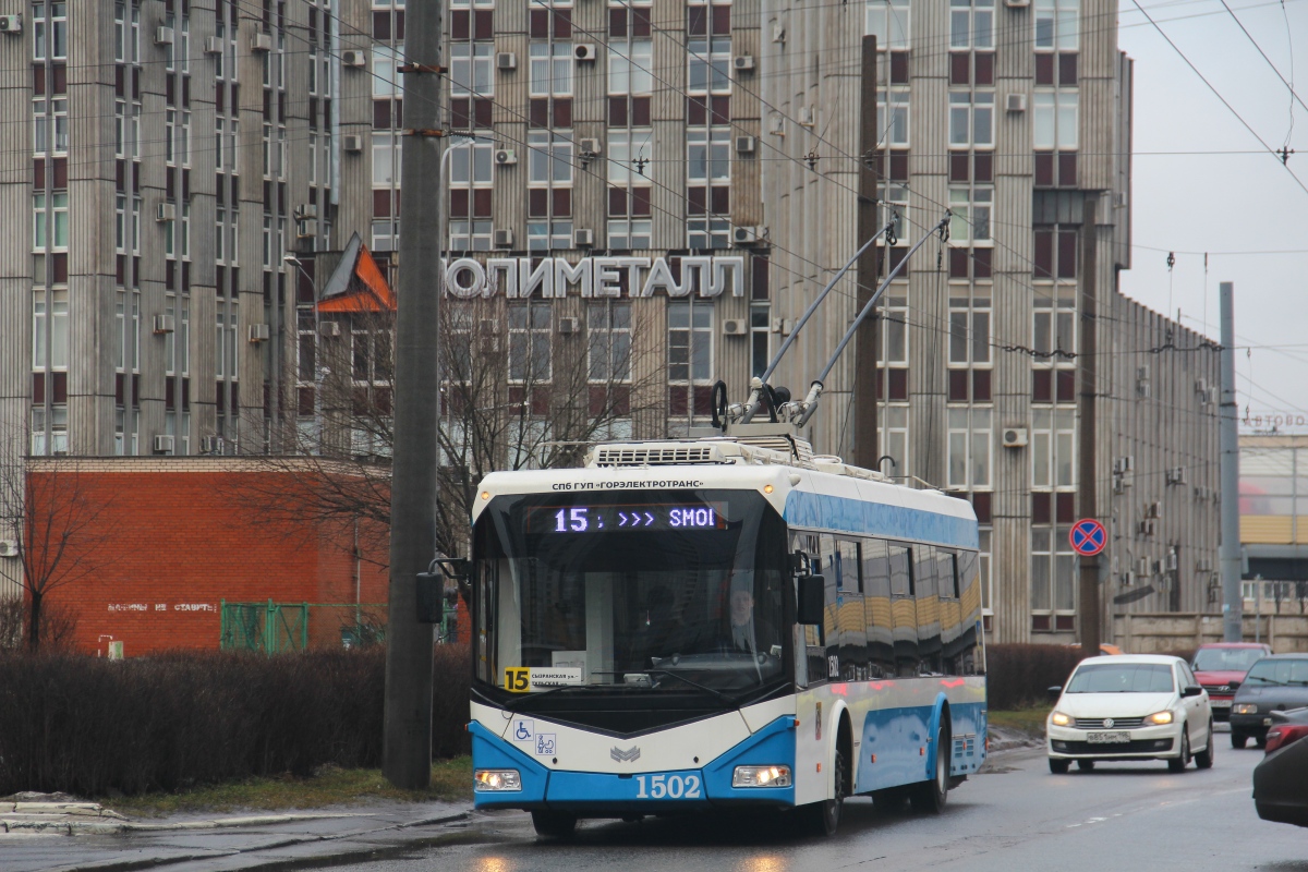 Санкт-Петербург, БКМ 321 № 1502