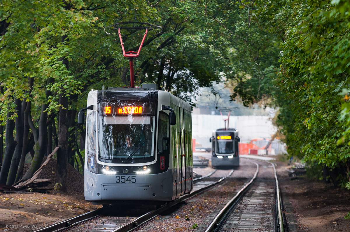 Москва, 71-414 (Pesa Fokstrot) № 3545