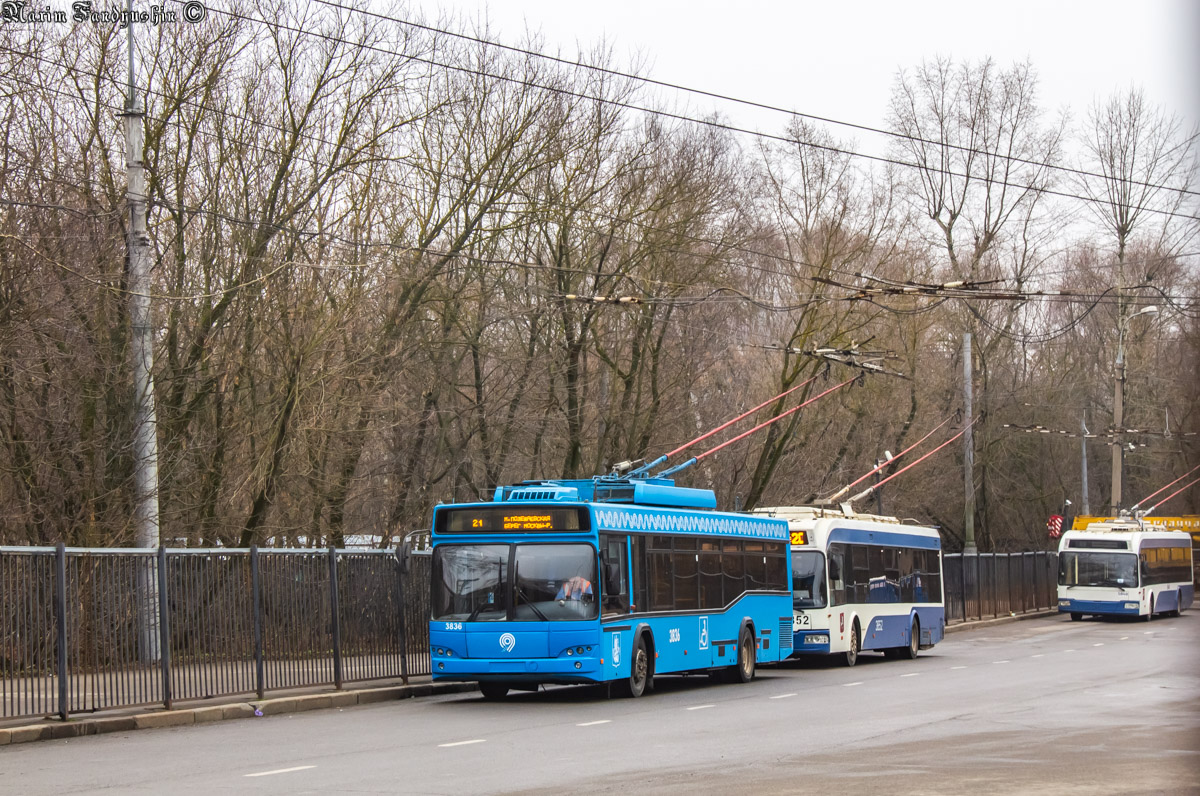 Москва, СВАРЗ-МАЗ-6235.00 № 3836
