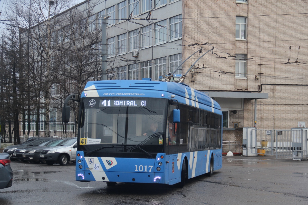 Санкт-Петербург, Тролза-5265.08 «Мегаполис» № 1017