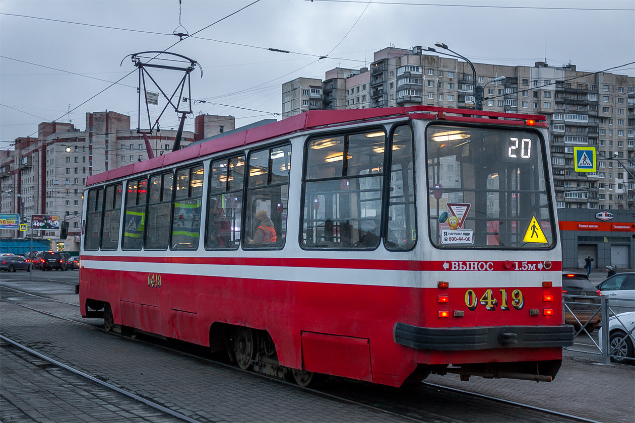 Санкт-Петербург, 71-134К (ЛМ-99К) № 0419