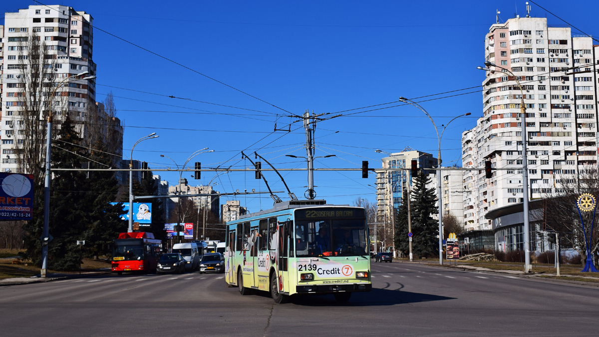 Кішынёў, Škoda 14Tr13/6M № 2139