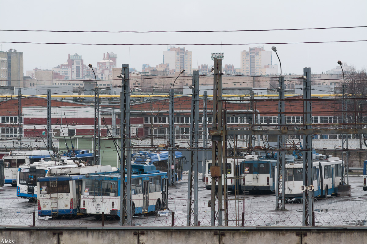 Sankt Peterburgas — Trolleybus depots
