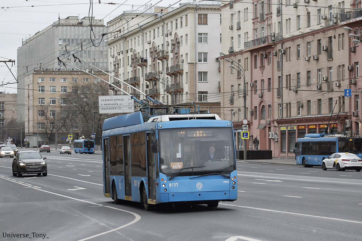 Москва, Тролза-5265.00 «Мегаполис» № 8137