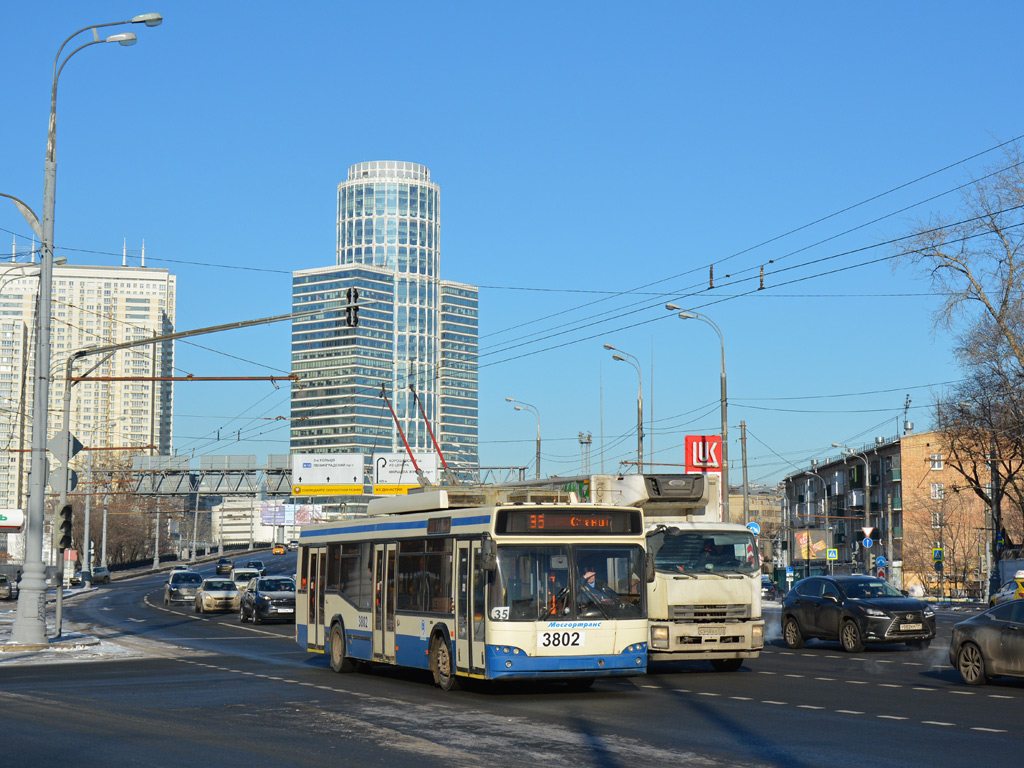 Москва, СВАРЗ-МАЗ-6235.00 № 3802