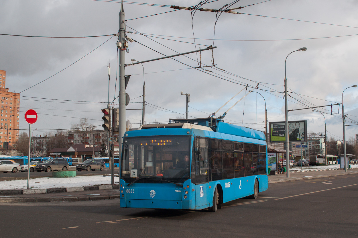 Москва, Тролза-5265.00 «Мегаполис» № 8035