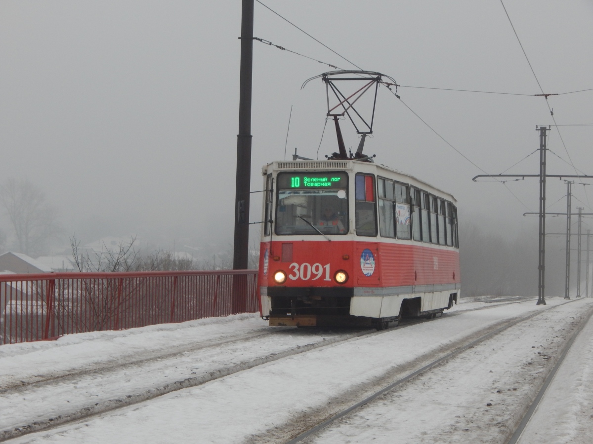 Магнитогорск, 71-605 (КТМ-5М3) № 3091 Магнитогорск, 71-605 (КТМ-5М3) № 3091