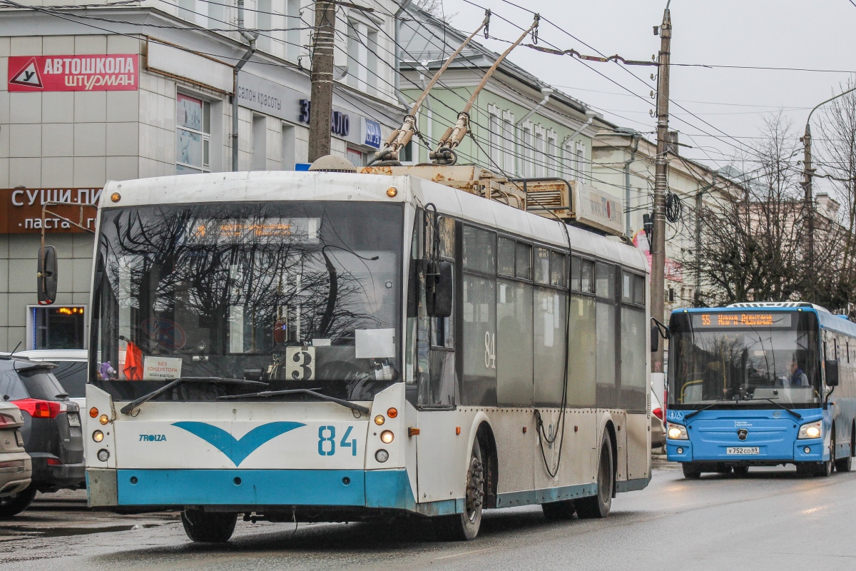 Тверь, Тролза-5265.00 «Мегаполис» № 84; Тверь — Последние годы тверского троллейбуса (2019 — 2020 гг.)