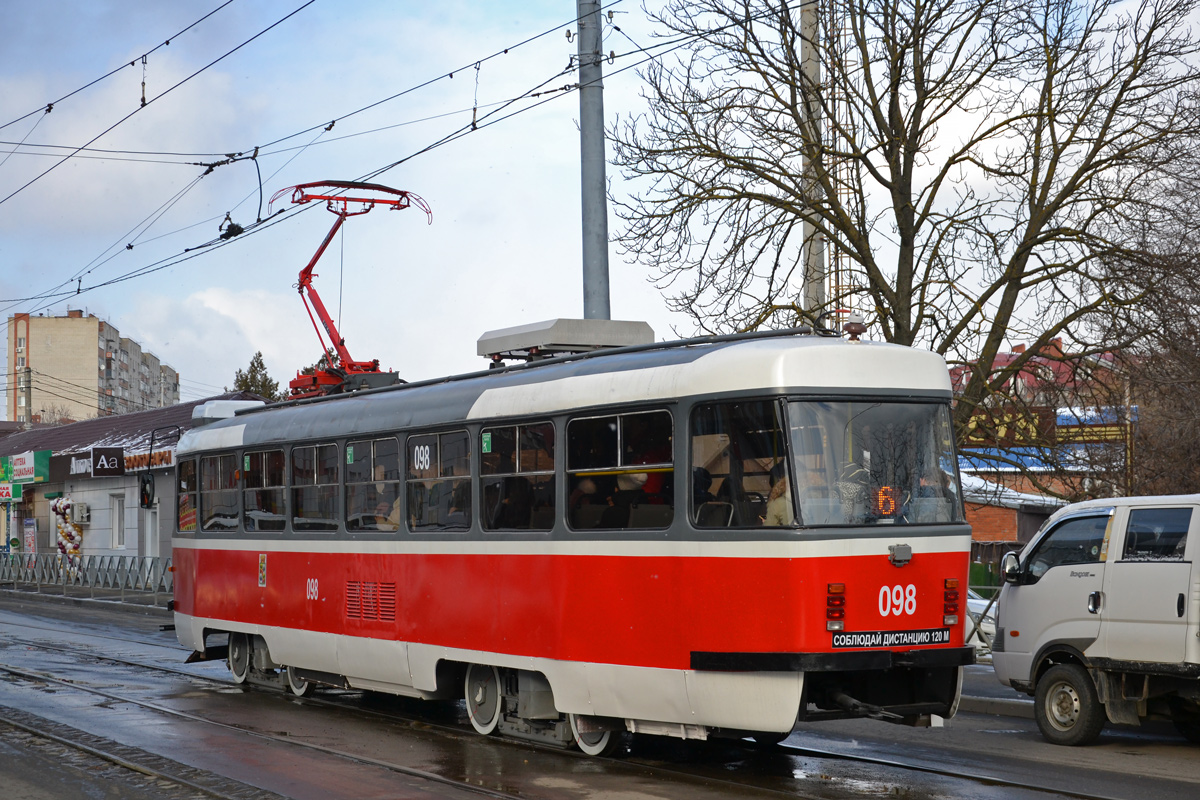 Краснодар, Tatra T3SU КВР МРПС № 098