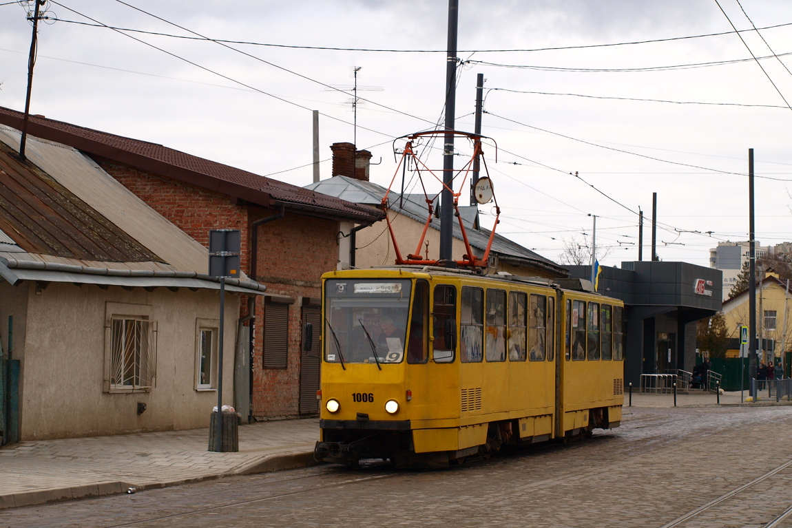 Львов, Tatra KT4SU № 1006