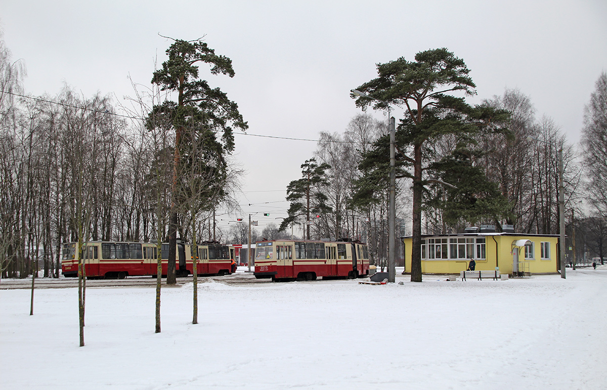 Санкт-Петербург — Конечные станции и разворотные кольца