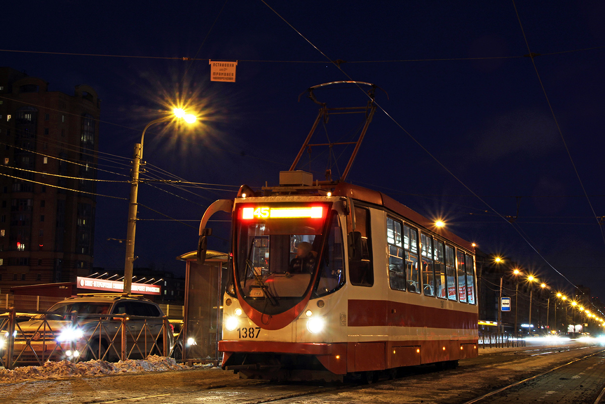 Санкт-Петербург, 71-134А (ЛМ-99АВН) № 1387