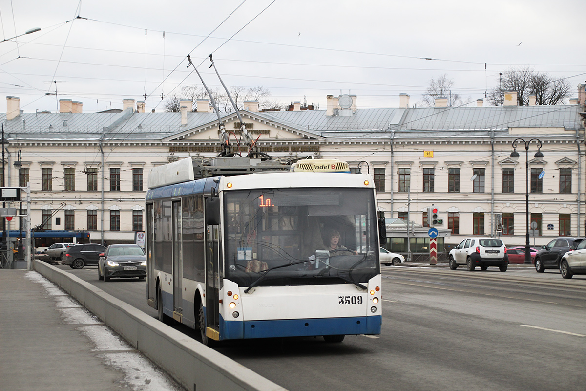 Санкт-Петербург, Тролза-5265.00 «Мегаполис» № 3509