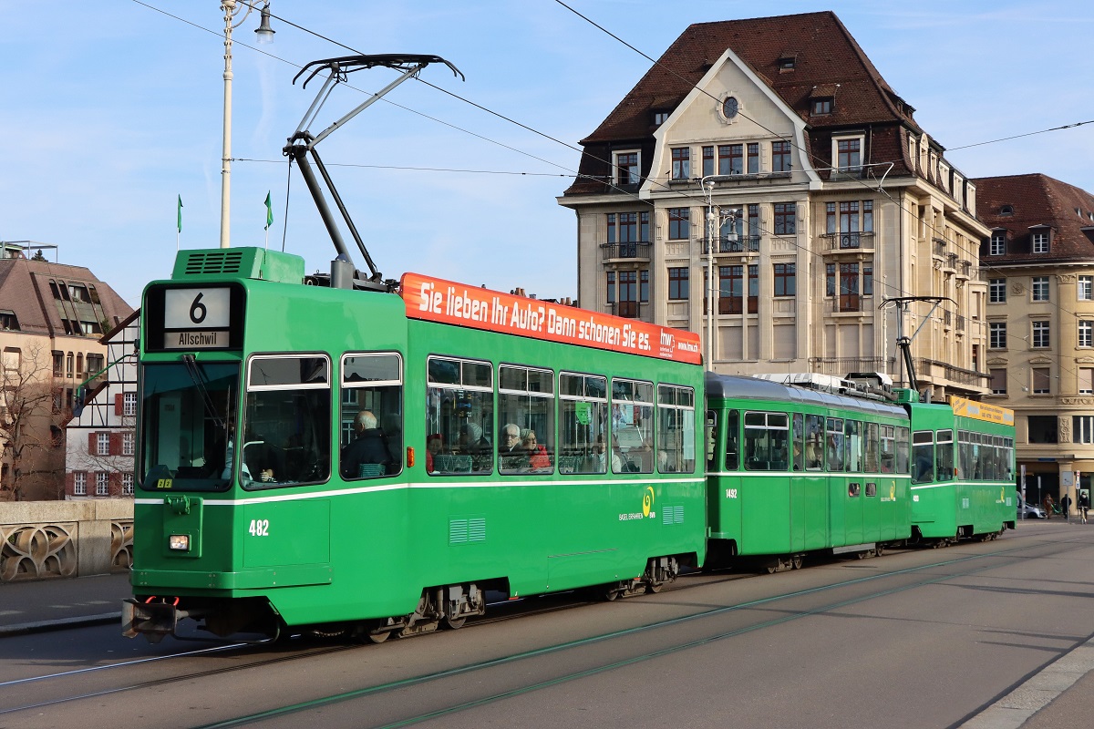 Basel, Schindler/SIG/BBC Be 4/4 Br. 482