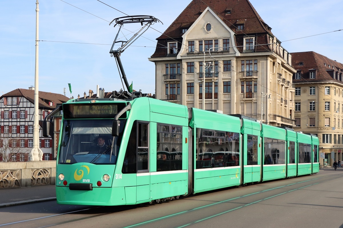 Базель, Siemens Combino № 314