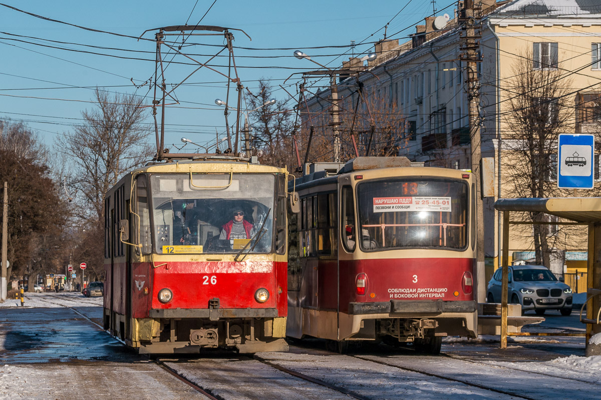 Тула, Tatra T6B5SU № 26; Тула, 71-407 № 3