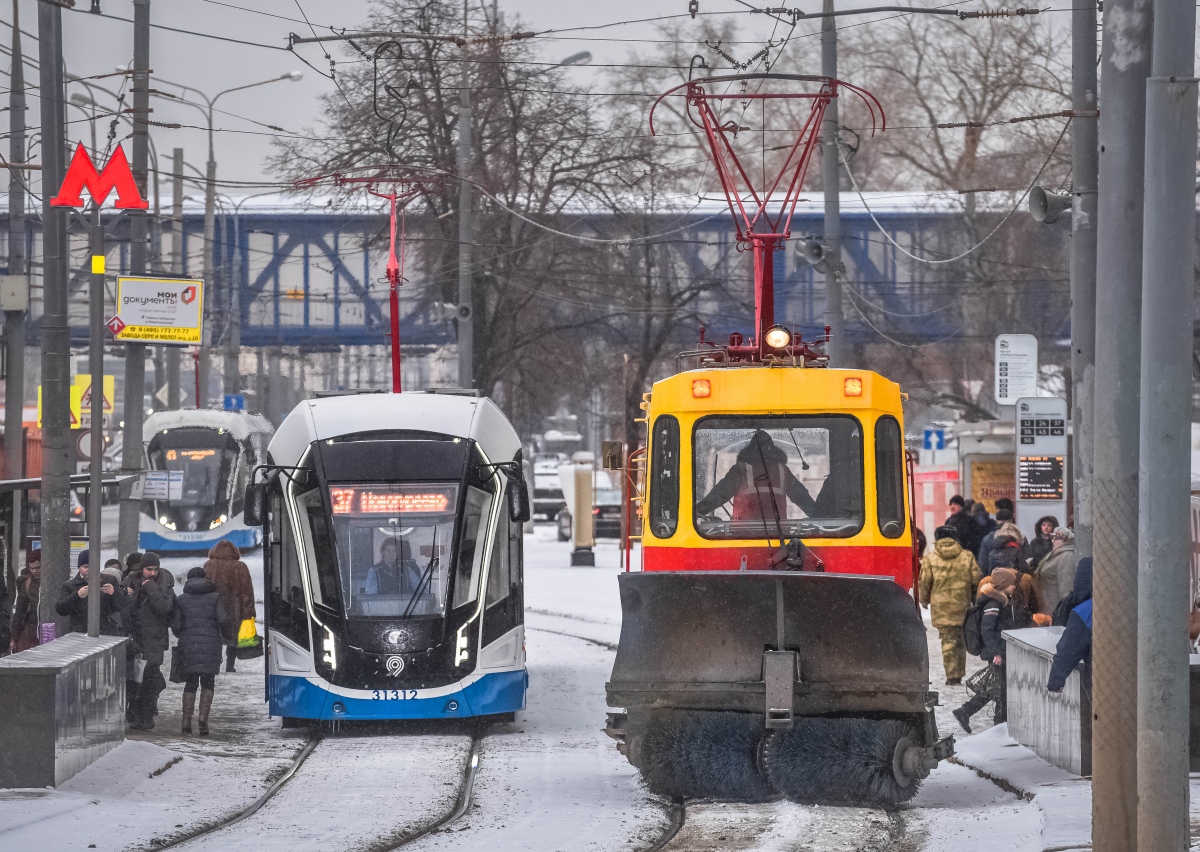 Москва, 71-931М «Витязь-М» № 31312; Москва, ГС-4 (КРТТЗ) № 0414