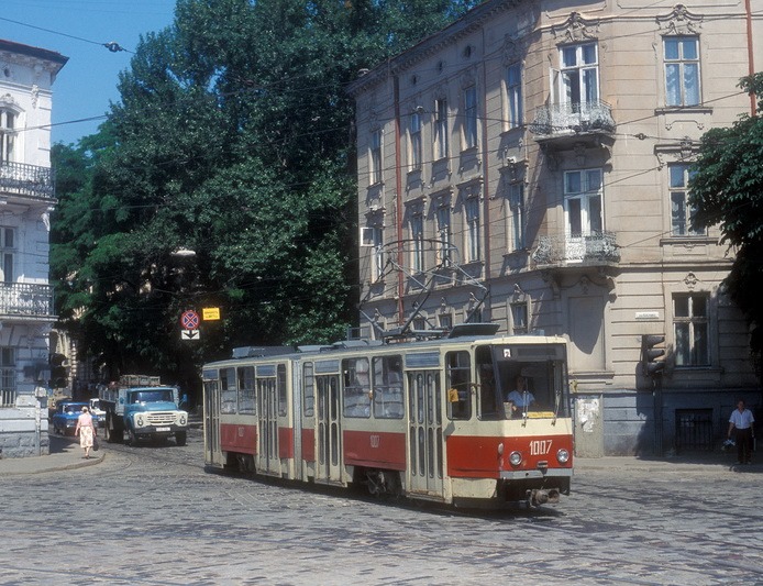 Львов, Tatra KT4SU № 1007