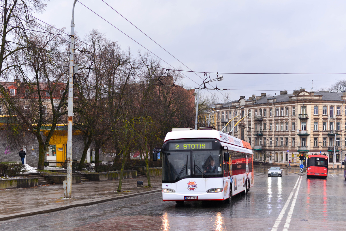 Vilnius, Solaris Trollino II 15 AC N°. 1701