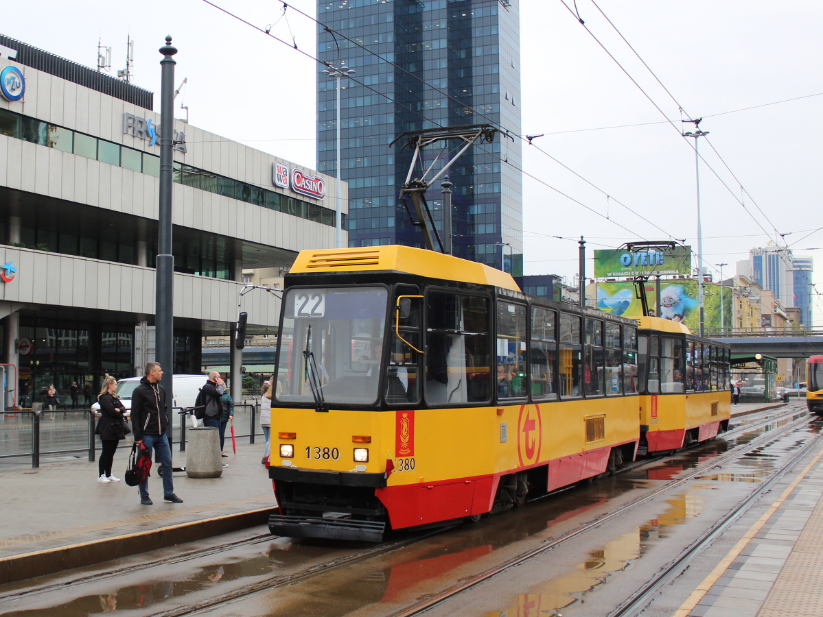 Varsova, Konstal 105Nb # 1380