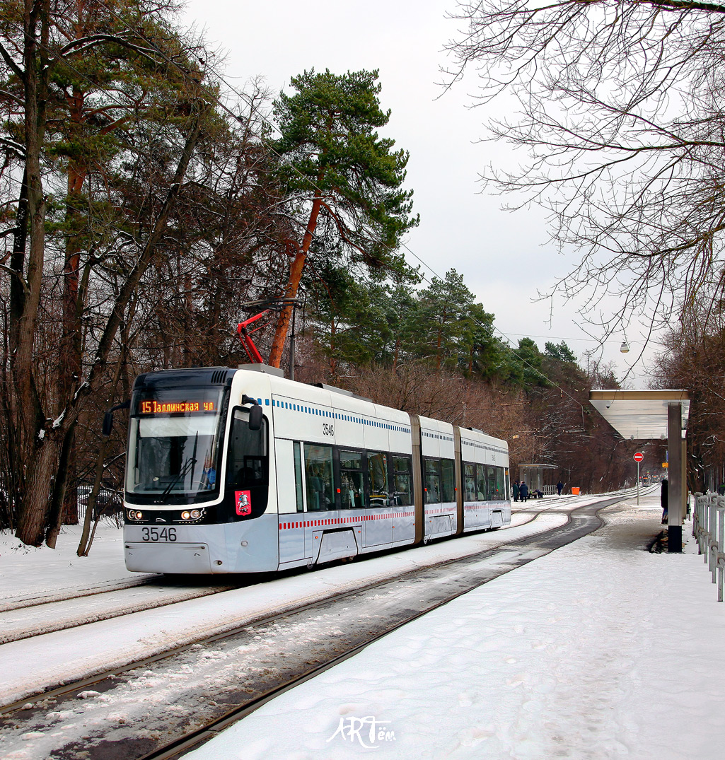 Москва, 71-414 (Pesa Fokstrot) № 3546