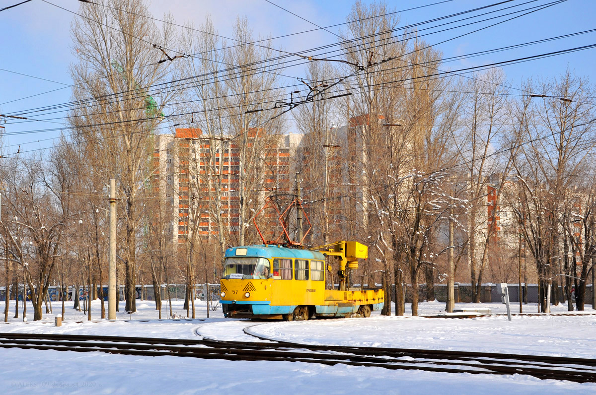 Волгоград, Tatra T3SU (двухдверная) № 57