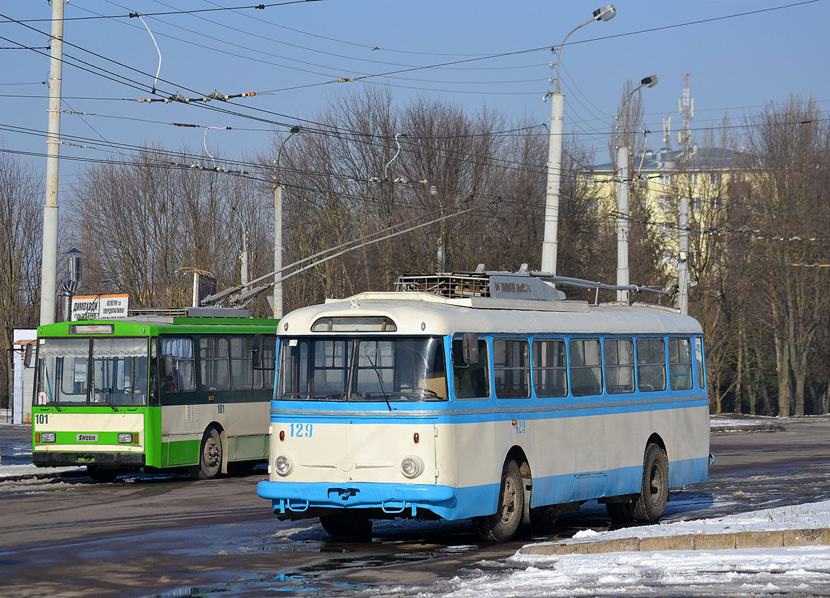 Ровно, Škoda 9TrHT28 № 129