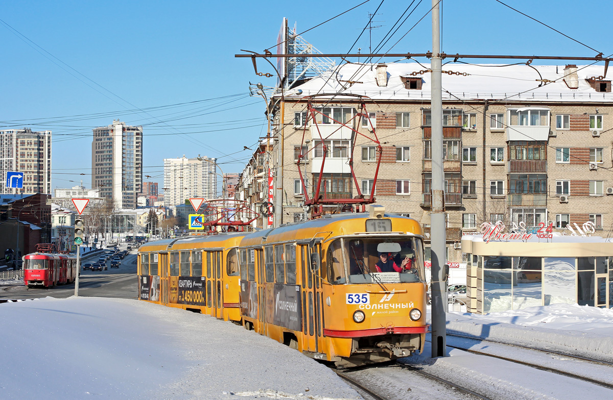 Екатеринбург, Tatra T3SU № 535